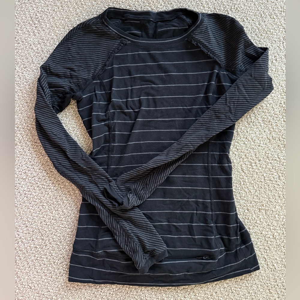 Lululemon striped long sleeve